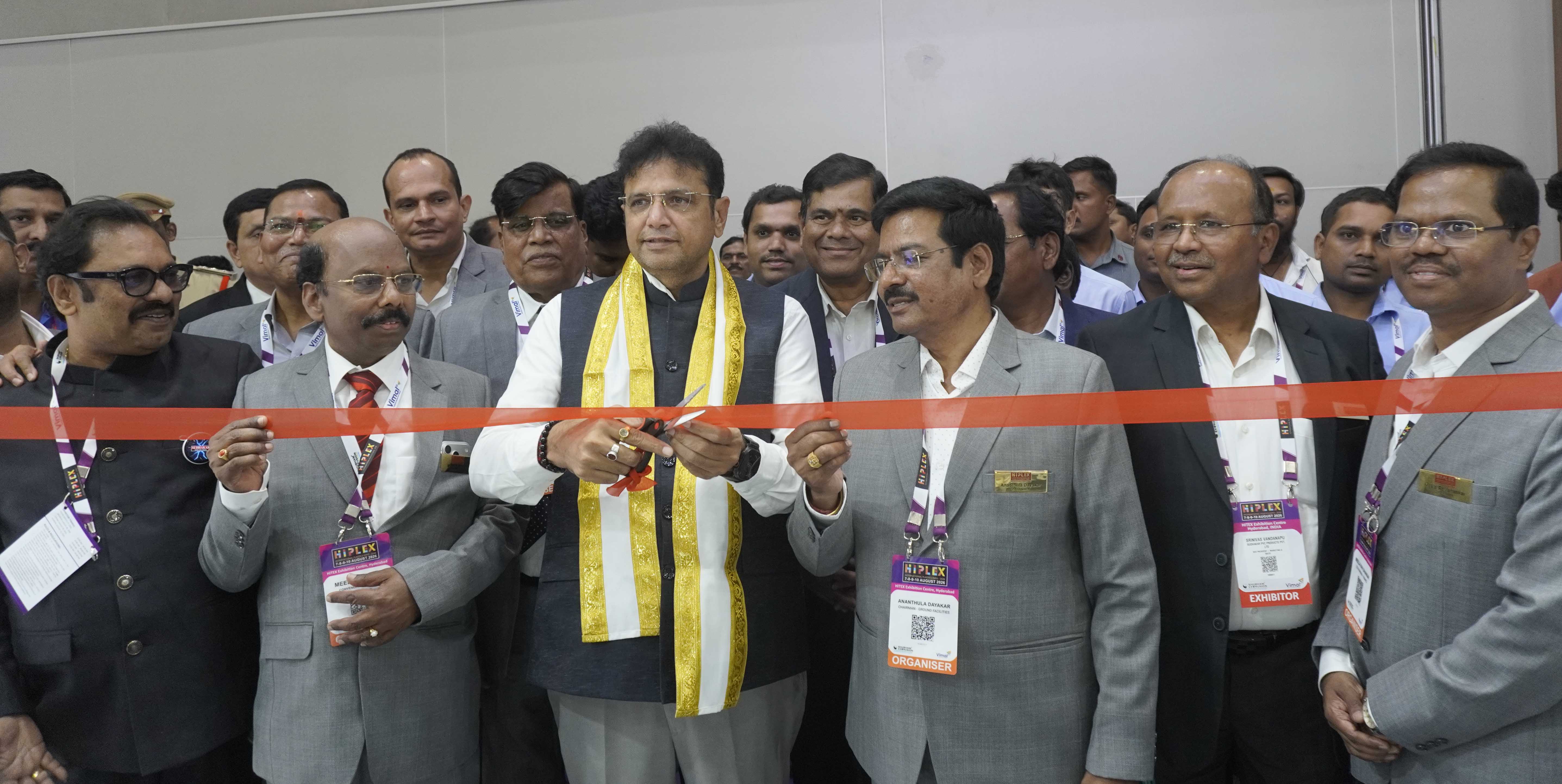 Telangana&rsquo;s IT and Industry Minister inaugurates HIPLEX 2026, India's Third-Largest Plastics Expo